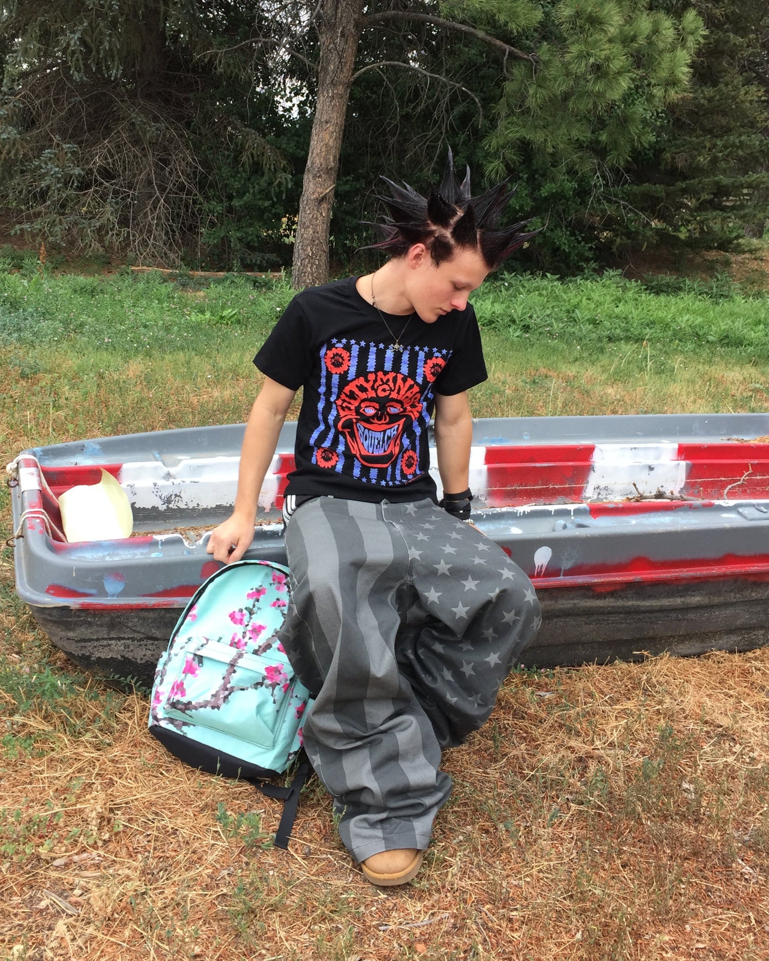 "Desecrate U.S." Denim