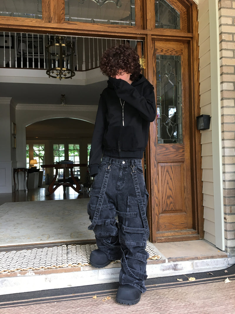 "Asylum" Convertible Jeans