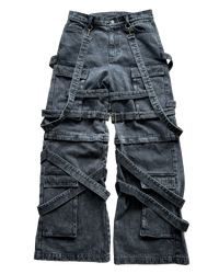 "Asylum" Convertible Jeans