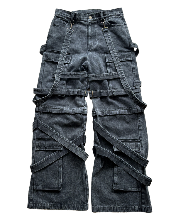 "Asylum" Convertible Jeans