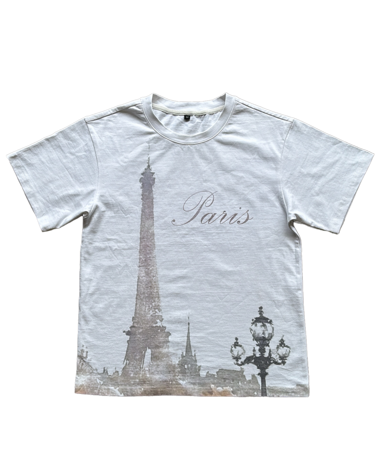 "Paris" Watercolor Tee