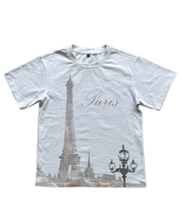 "Paris" Watercolor Tee